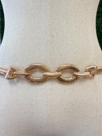 Leia Metal Stretch Belt