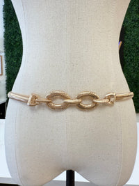 Leia Metal Stretch Belt