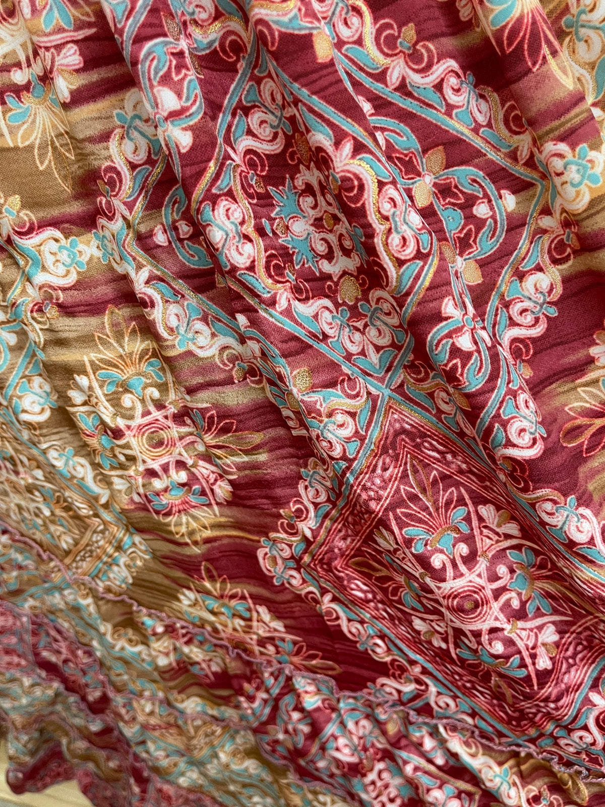 Boho Cinch Maxi Dress-Assorted Colors/Patterns