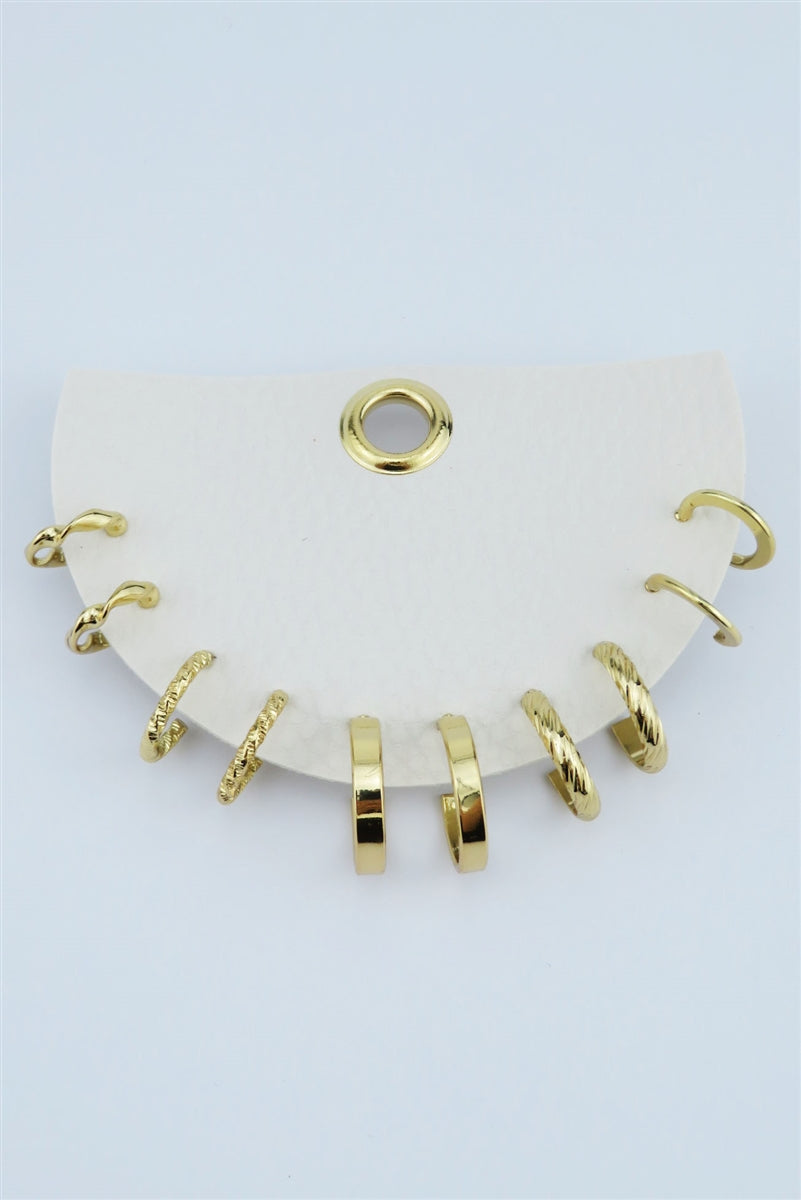 Earring Sets - Leather Card