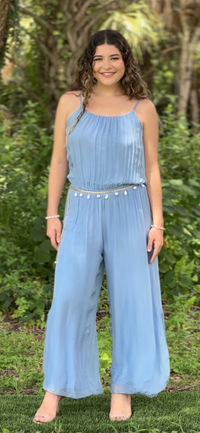 Isabella Jumpsuit-Blue