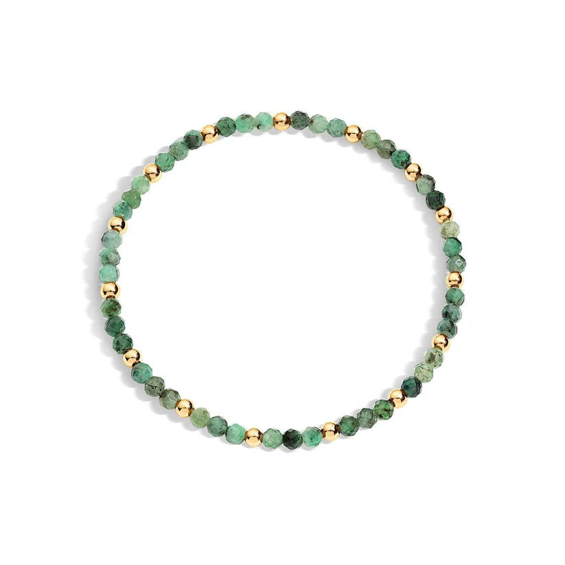 Zara 3mm GF Gemstone Bracelet