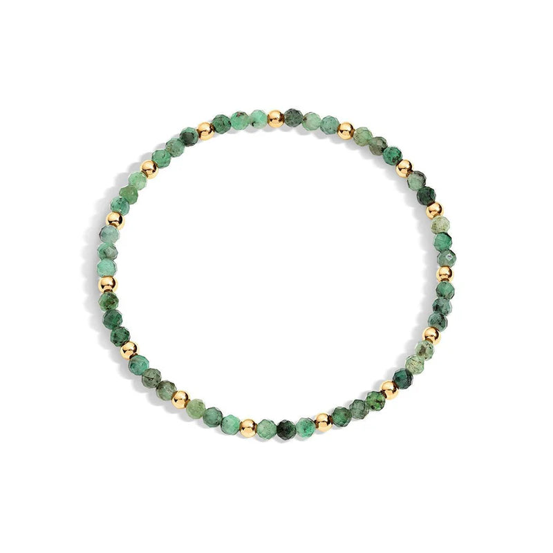 Zara 3mm GF Gemstone Bracelet