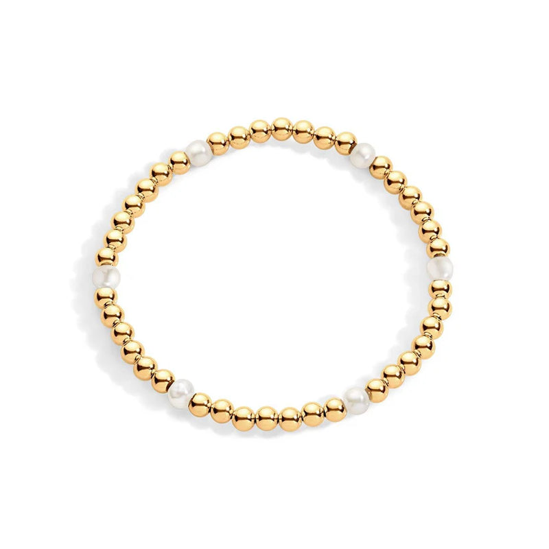 Morgan 4mm GF Gemstone Bracelet