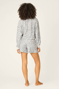 Leopard Boyfriend Boxer Pajama Set