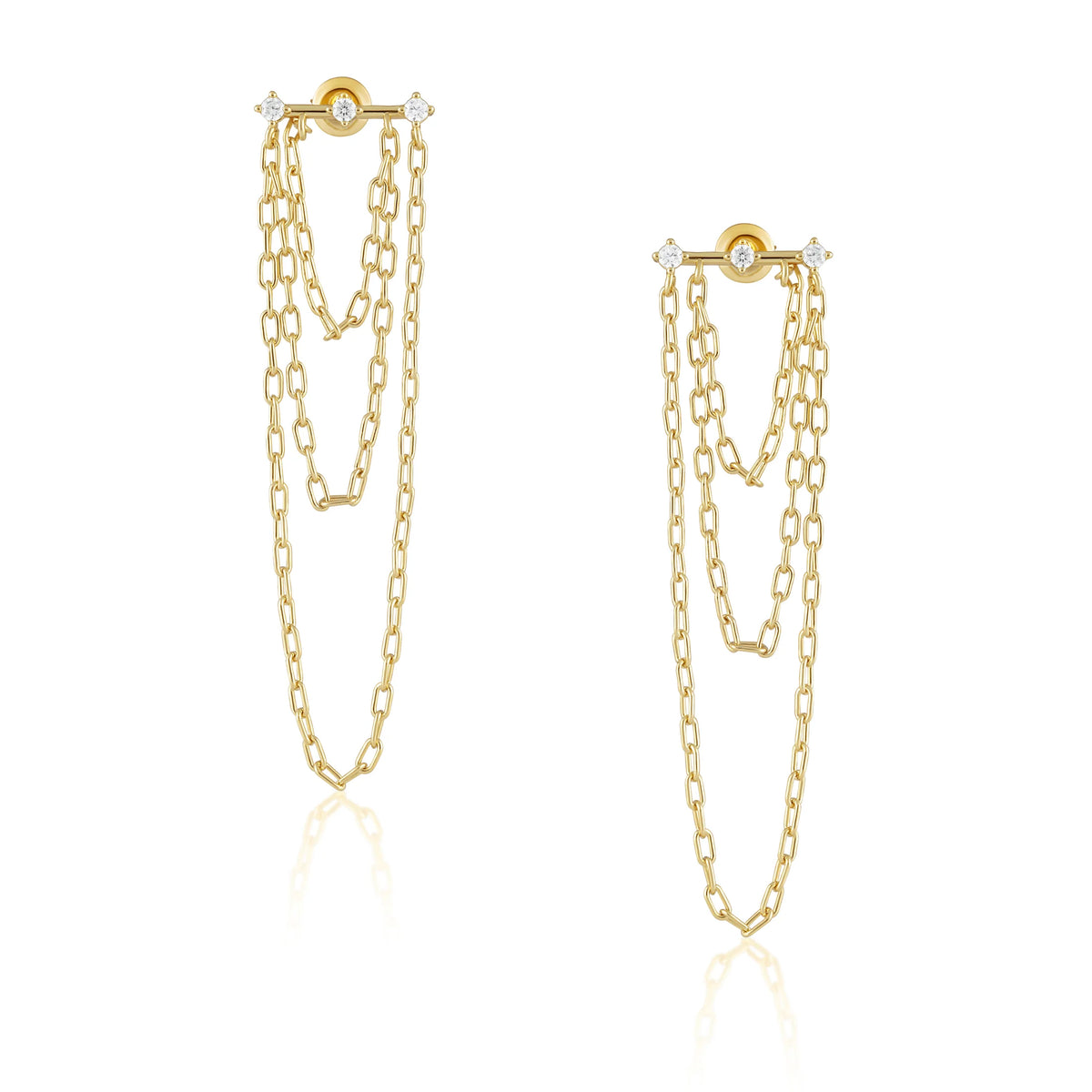 Summer Chain Drop Earrings