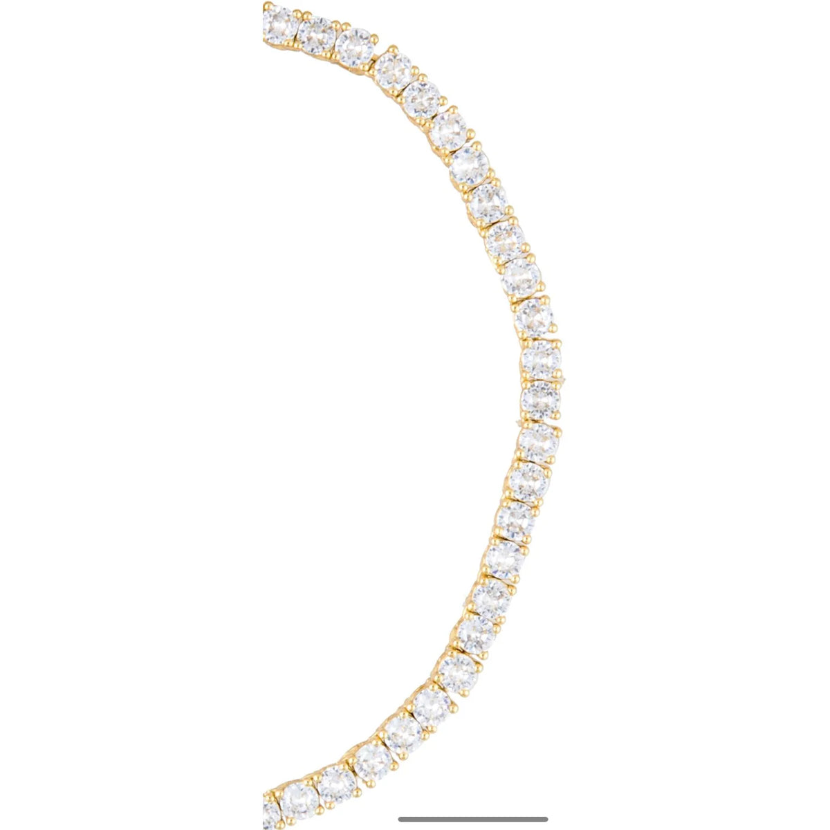 Karla Tennis Bracelet - Gold