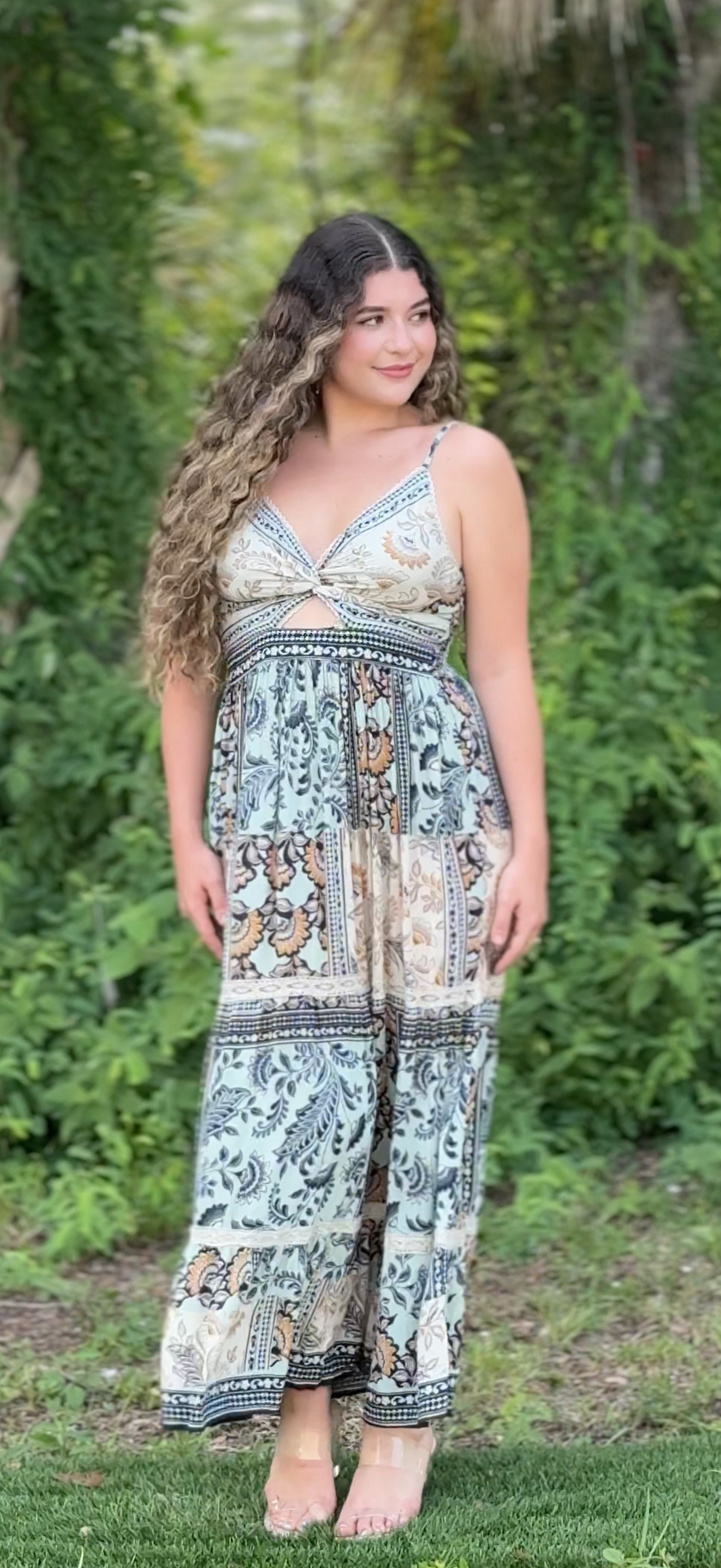 Mint Breeze Maxi Dress