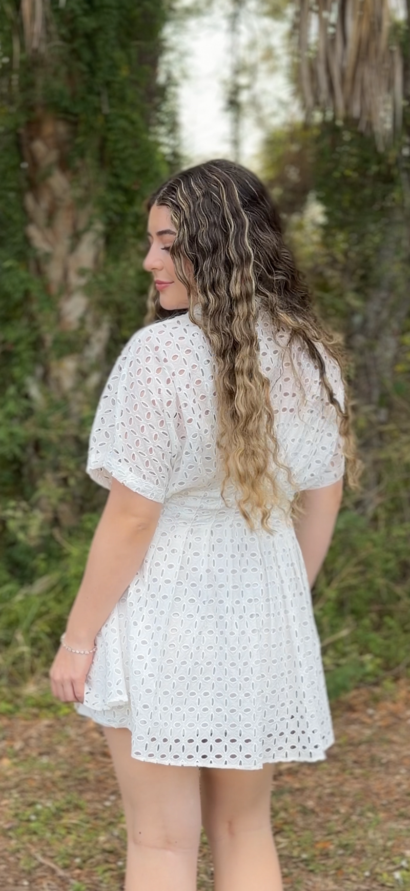 Charlotte Eyelet Dress