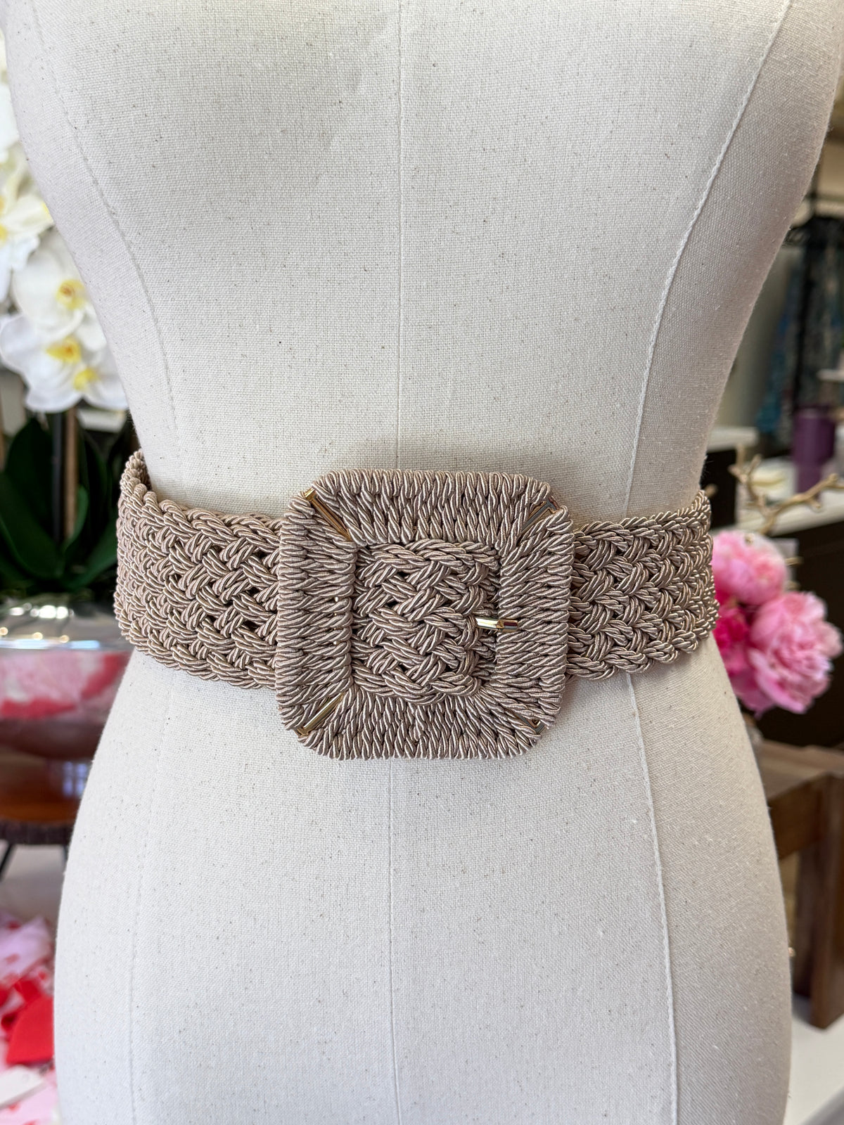 Square Buckle Belt