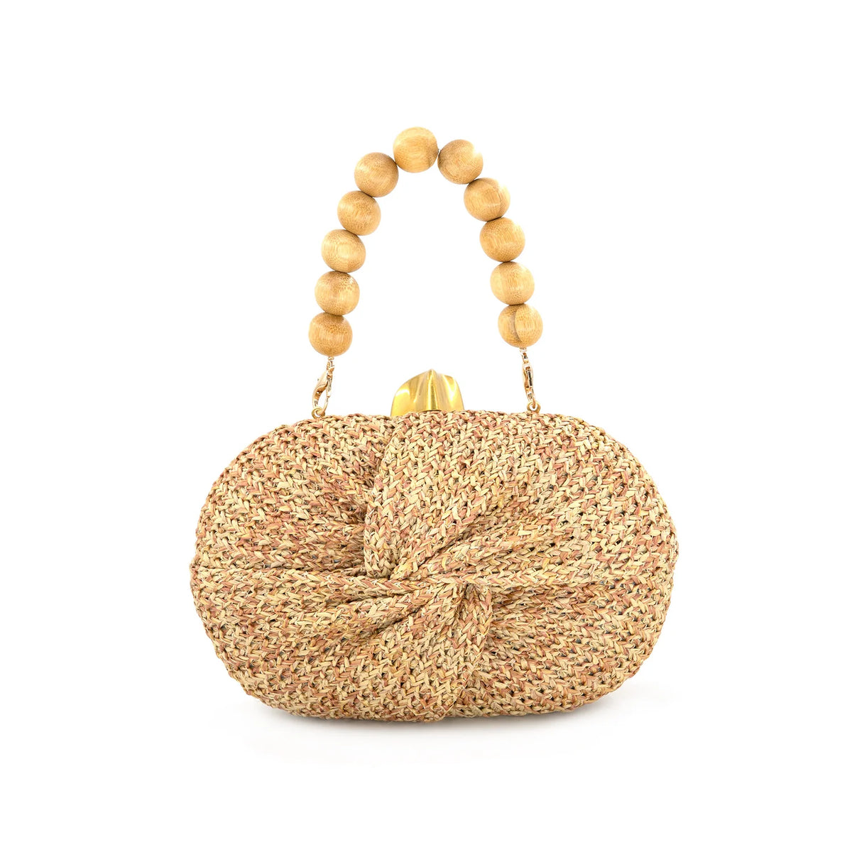 The Happy Hour Clutch- Natural