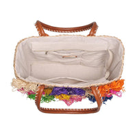 Queenie Straw Tote