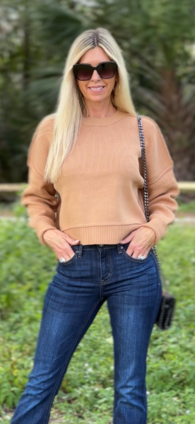 Gigi Sweater-Camel