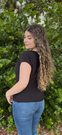 Noelle Drape Top